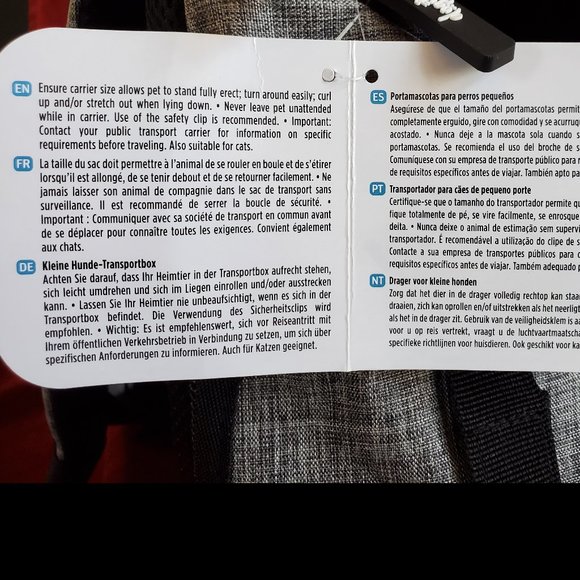 Dogit "Explorer" Small Pet Dog Backpack carrier - Picture 9 of 10